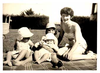 Filmmaker As a Child with Her Family
