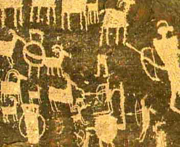 Fremont Indian petroglyphs