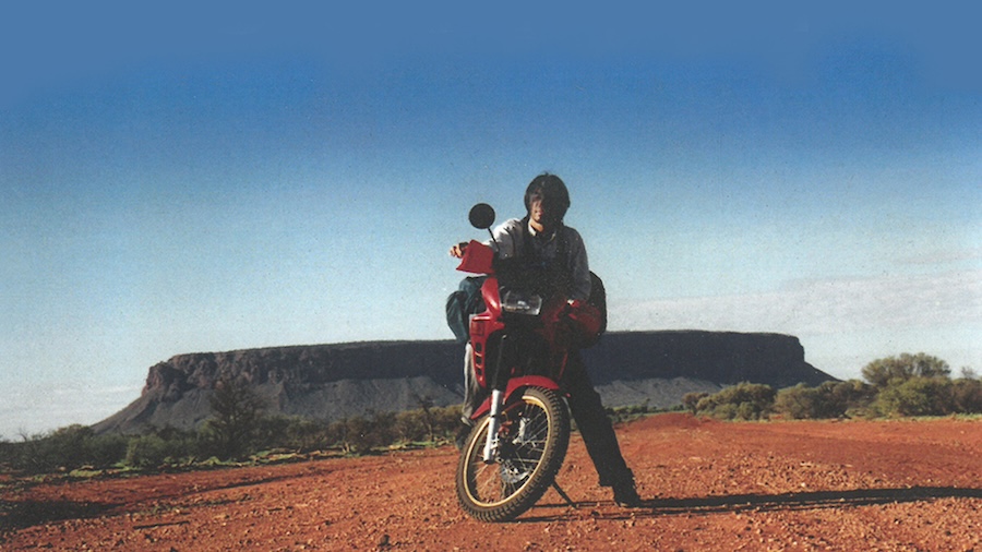 fountain and columns