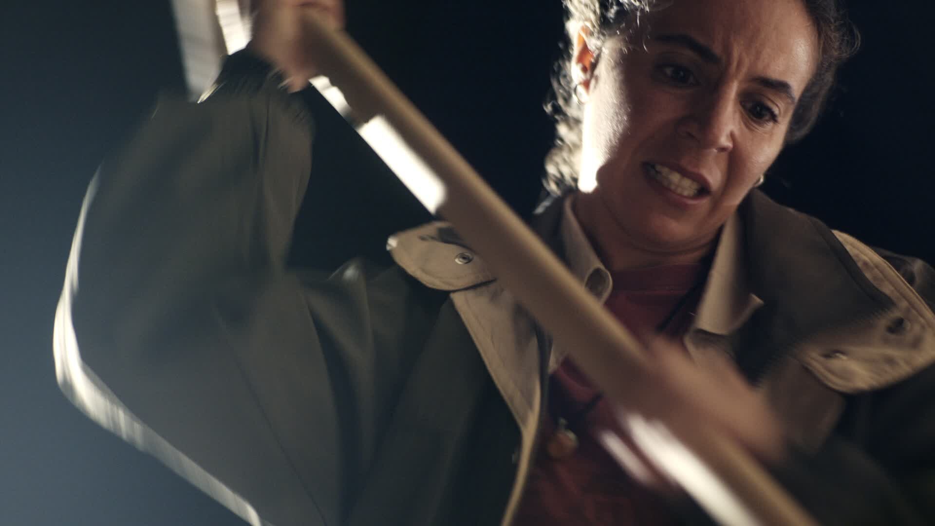 fountain and columns