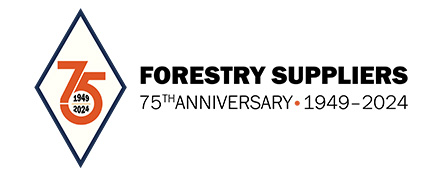 Forestry Suppliers 75th Anniversary logo