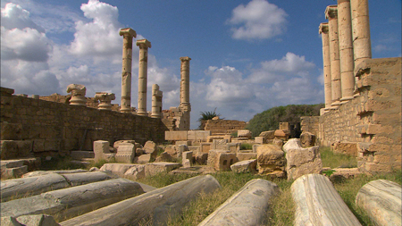 Leptis Magna ruins