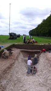 Excavation at Stonehenge