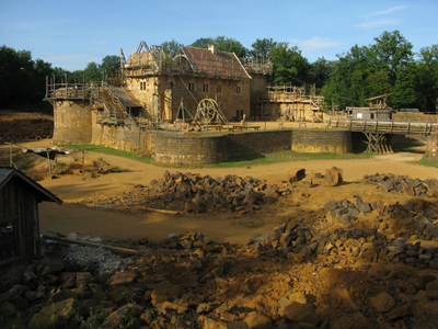 Castle under construction