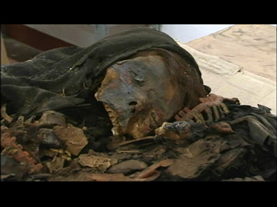 Girl priestess mummy