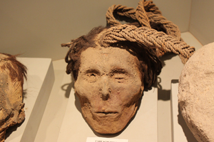 Nascan mummy head