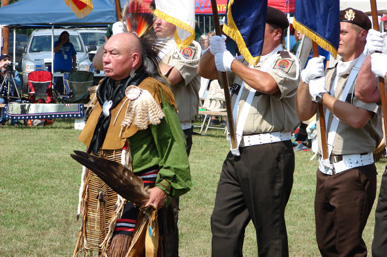 Ioway Elder Marching