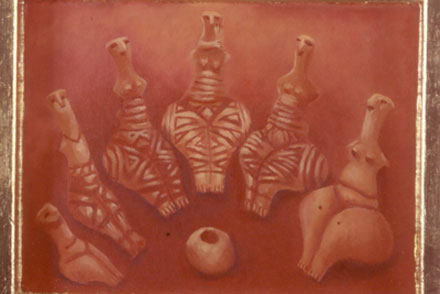 Neolithic Mother Goddess figurines