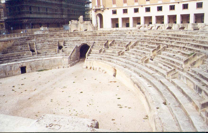 Stadium ruins in Puglia