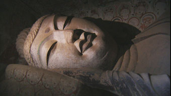 Reclning Buddha Head