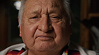 close up picture of a tribal elder